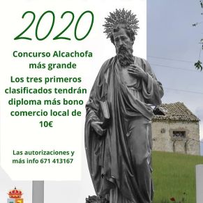 concurso alcachofa más grande san marcos 2020