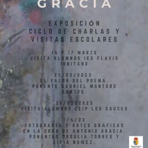 EXPOSICION CICLO CHARLAS Y VISITAS ESCOLARES