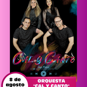 CARTEL ORQUESTA CAL Y CANTO JUEVES FERIA 2024