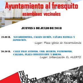 ASAMBLEAS DE VECINOS 2018-