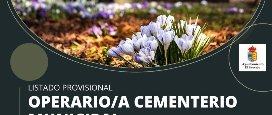 LISTADO PROVISIONAL OPERARIO CEMENTERIO