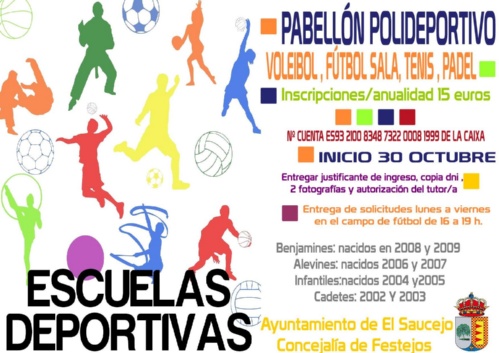 escuelas deportivas 2017 2018 2