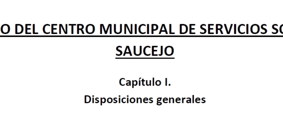 reglamento interno servicios sociales